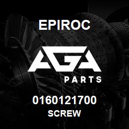 0160121700 Epiroc SCREW | AGA Parts