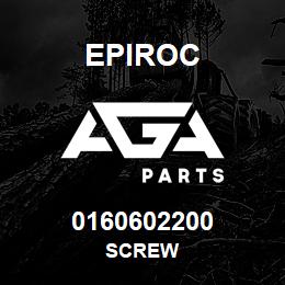 0160602200 Epiroc SCREW | AGA Parts