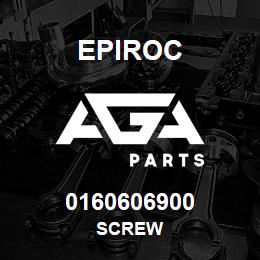 0160606900 Epiroc SCREW | AGA Parts