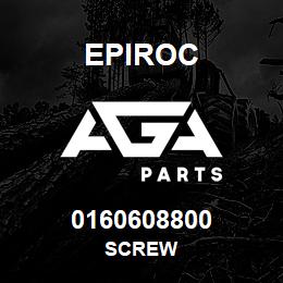 0160608800 Epiroc SCREW | AGA Parts