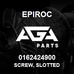 0162424900 Epiroc SCREW, SLOTTED | AGA Parts