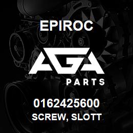 0162425600 Epiroc SCREW, SLOTT | AGA Parts