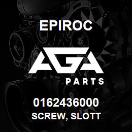 0162436000 Epiroc SCREW, SLOTT | AGA Parts