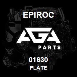 01630 Epiroc PLATE | AGA Parts