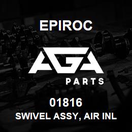 01816 Epiroc SWIVEL ASSY, AIR INLET | AGA Parts