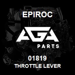 01819 Epiroc THROTTLE LEVER | AGA Parts