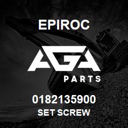 0182135900 Epiroc SET SCREW | AGA Parts