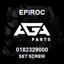 0182329000 Epiroc SET SCREW | AGA Parts