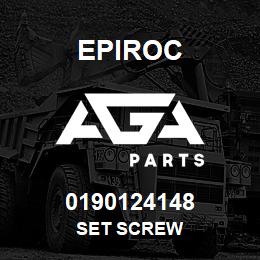 0190124148 Epiroc SET SCREW | AGA Parts