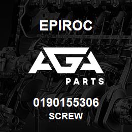 0190155306 Epiroc SCREW | AGA Parts