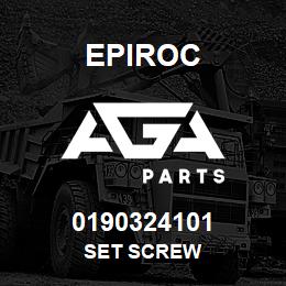 0190324101 Epiroc SET SCREW | AGA Parts