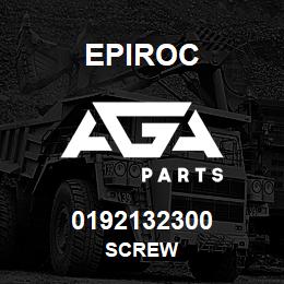 0192132300 Epiroc SCREW | AGA Parts