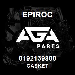 0192139800 Epiroc GASKET | AGA Parts