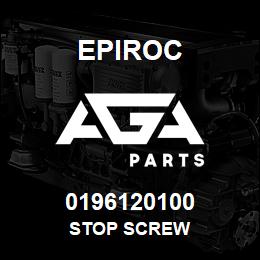 0196120100 Epiroc STOP SCREW | AGA Parts