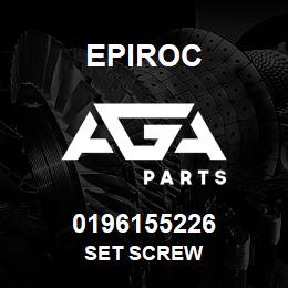 0196155226 Epiroc SET SCREW | AGA Parts