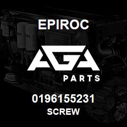 0196155231 Epiroc SCREW | AGA Parts