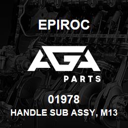 01978 Epiroc HANDLE SUB ASSY, M131 | AGA Parts