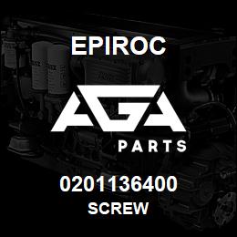 0201136400 Epiroc SCREW | AGA Parts