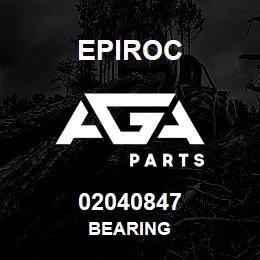 02040847 Epiroc BEARING | AGA Parts