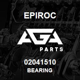 02041510 Epiroc BEARING | AGA Parts