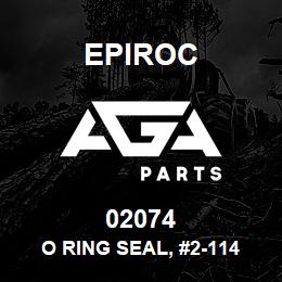 02074 Epiroc O RING SEAL, #2-114 | AGA Parts