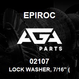 02107 Epiroc LOCK WASHER, 7/16" (H/S) | AGA Parts