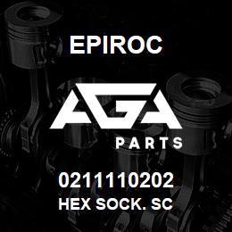 0211110202 Epiroc HEX SOCK. SC | AGA Parts