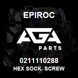 0211110288 Epiroc HEX SOCK. SCREW | AGA Parts