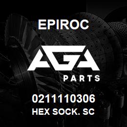 0211110306 Epiroc HEX SOCK. SC | AGA Parts