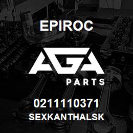 0211110371 Epiroc SEXKANTHALSK | AGA Parts