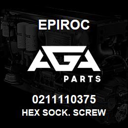 0211110375 Epiroc HEX SOCK. SCREW | AGA Parts