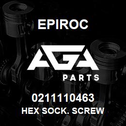 0211110463 Epiroc HEX SOCK. SCREW | AGA Parts