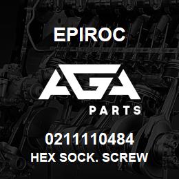 0211110484 Epiroc HEX SOCK. SCREW | AGA Parts