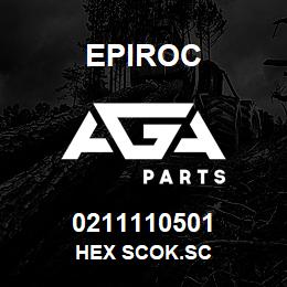 0211110501 Epiroc HEX SCOK.SC | AGA Parts