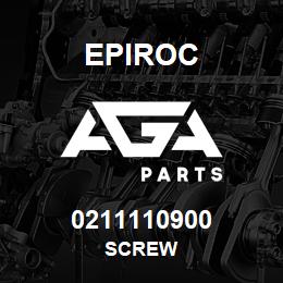 0211110900 Epiroc SCREW | AGA Parts