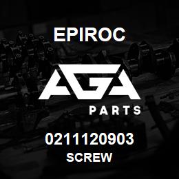 0211120903 Epiroc SCREW | AGA Parts