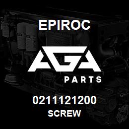 0211121200 Epiroc SCREW | AGA Parts