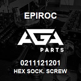 0211121201 Epiroc HEX SOCK. SCREW | AGA Parts