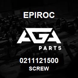 0211121500 Epiroc SCREW | AGA Parts