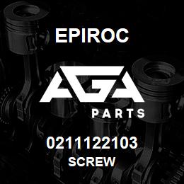 0211122103 Epiroc SCREW | AGA Parts