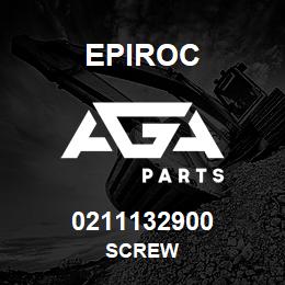 0211132900 Epiroc SCREW | AGA Parts