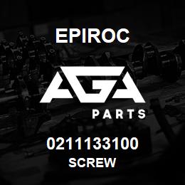 0211133100 Epiroc SCREW | AGA Parts