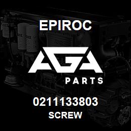 0211133803 Epiroc SCREW | AGA Parts