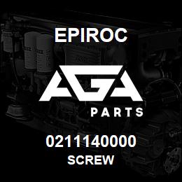 0211140000 Epiroc SCREW | AGA Parts