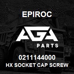 0211144000 Epiroc HX SOCKET CAP SCREW | AGA Parts