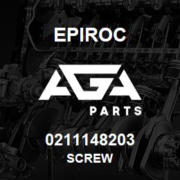 0211148203 Epiroc SCREW | AGA Parts