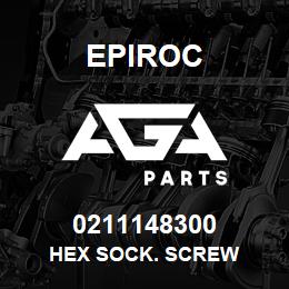 0211148300 Epiroc HEX SOCK. SCREW | AGA Parts