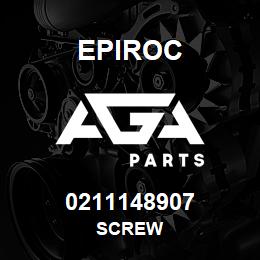 0211148907 Epiroc SCREW | AGA Parts