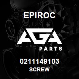 0211149103 Epiroc SCREW | AGA Parts