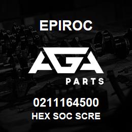 0211164500 Epiroc HEX SOC SCRE | AGA Parts